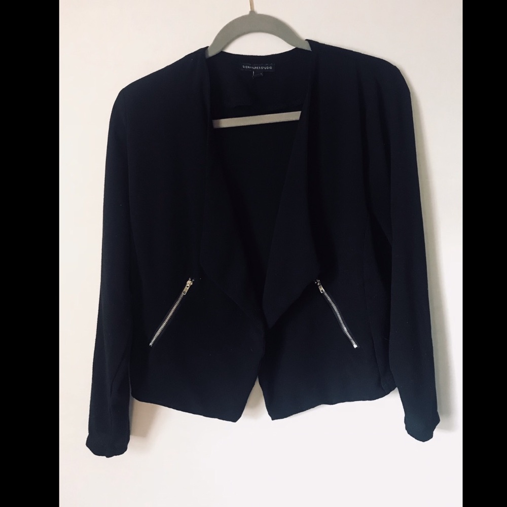 Black Signature Studio Casual Blazer